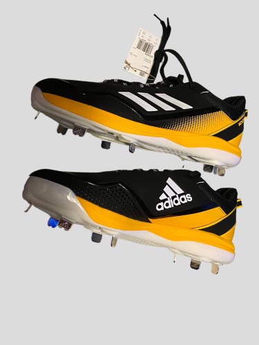 Size 13 Men’s Adidas Icon 7 Baseball Cleats - NEW (Pittsburgh Pirates color way)