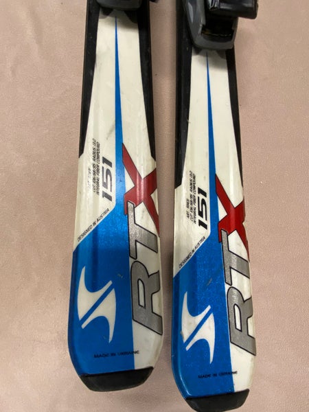 Used Blizzard  151 cm All Mountain RTX Skis With Bindings