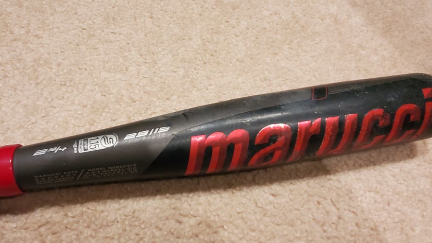 Used USSSA Certified 2021 Marucci Alloy CAT9 Connect Bat (-10) 19 oz 29"
