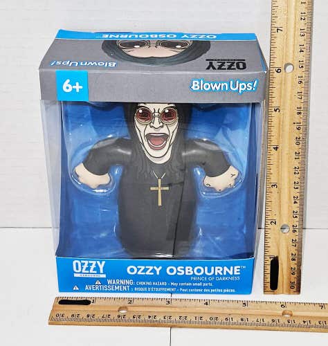 Ozzy Osbourne - Prince of Darkness Blown Ups - Plastic Toy 5.5" Figure 2021