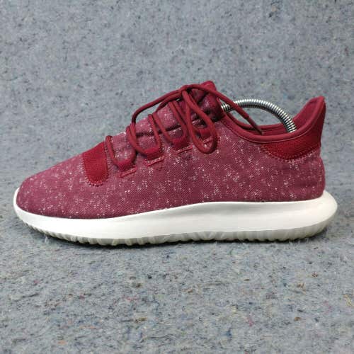 Adidas Tubular Shadow Mens 9 Running Shoes Collegiate Burgundy Red BY3571