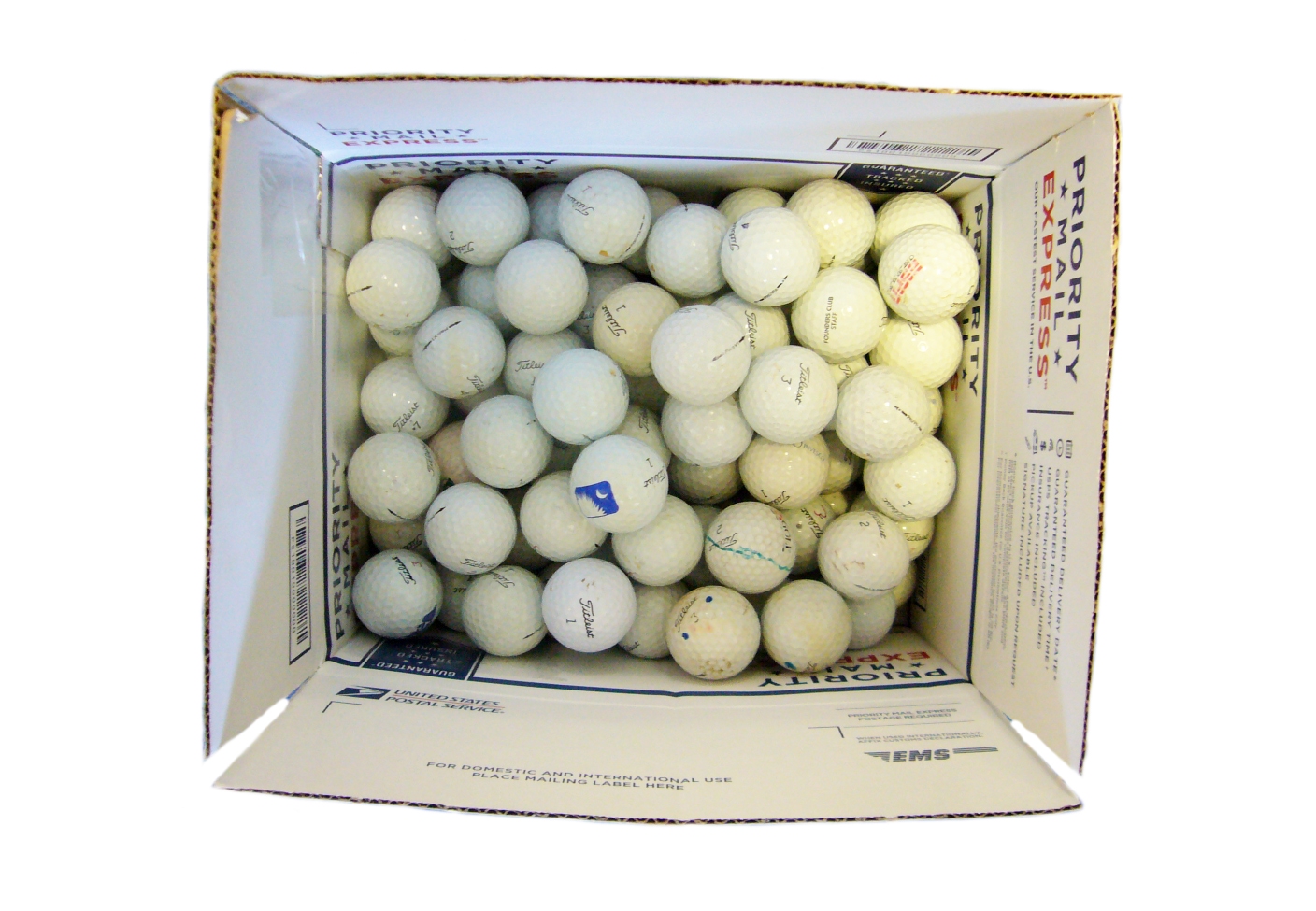 100 Titleist ProV1/ProV1x Grade B and C Golf Balls