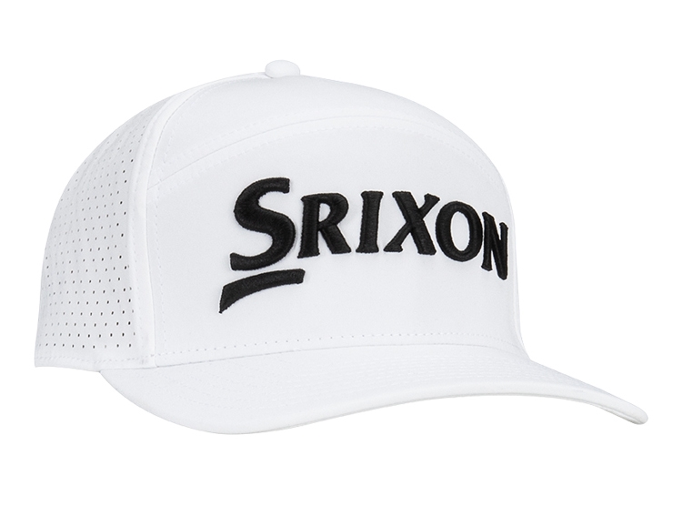 NEW Srixon Tour Panel Collection White Adjustable Golf Hat/Cap