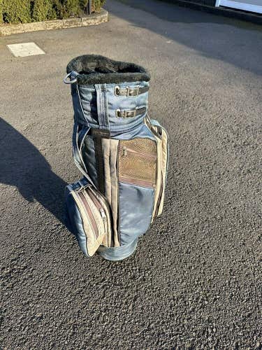 Jones Sports Golf Original Carry Bag Blue Tan