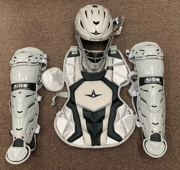 All Star System 7 Axis Youth 1012 Catchers Gear Set Dark Green