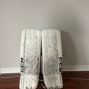 35" CCM Pro Stock Premier Pro Goalie Leg Pads