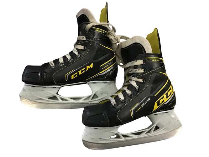 Used Ccm Tacks 9350 Youth 12.0 Ice Hockey Skates