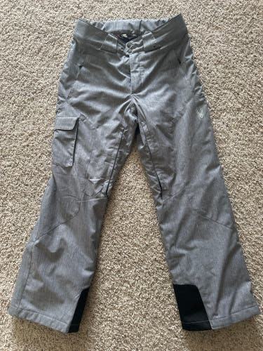 Gray Men's Medium Spyder Ski Pants