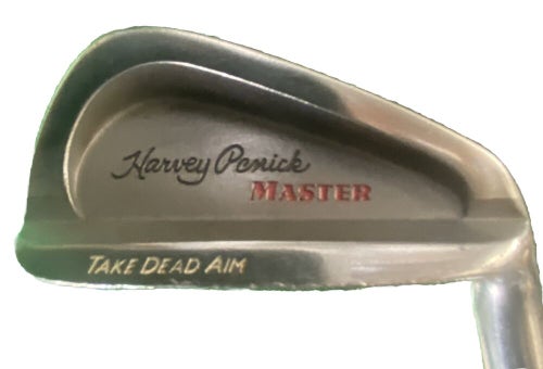 Harvey Penick Master 5 Iron Take Dead Aim RH Men's Stiff Graphite 38" New Grip