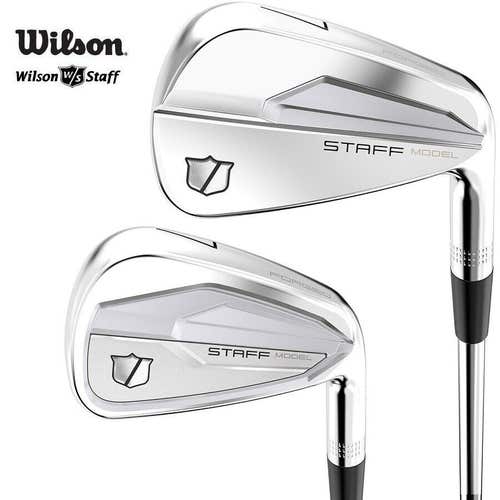 Wilson Staff COMBO Set Staff Model Irons - #4-PW - CBs (4i-6i) , MBs (7i-PW)