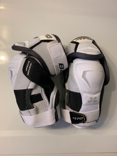 New Small Bauer Supreme S170 Elbow Pads
