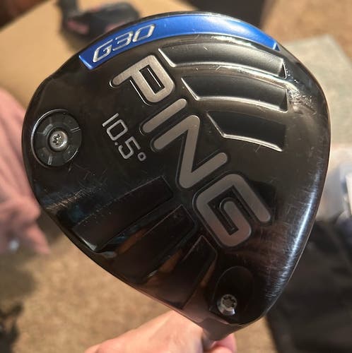 Used Ping Right Handed G30 Driver Regular Flex 10.5 Loft
