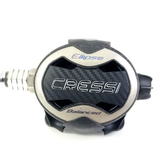 Cressi Ellipse Scuba Dive 2nd Stage Regulator Piston, Adjustable, Balanced #4213