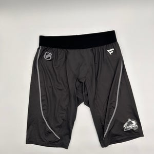 New Prostock Fanatics Colorado Avalanche Compression Shorts