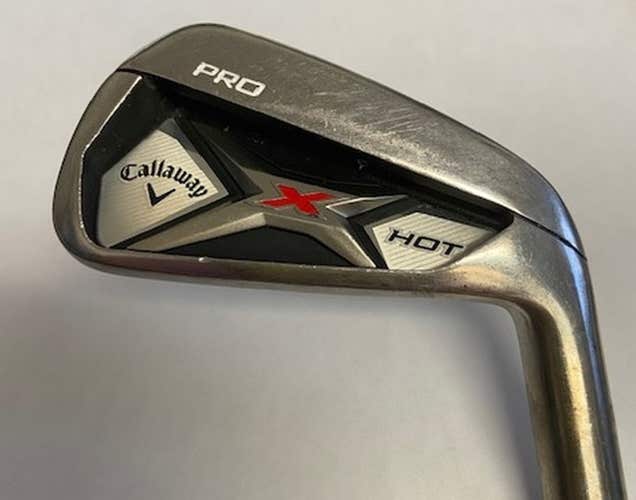 Callaway X Hot Pro 6 Iron (Steel, Project X 95 Flighted 5.5 ) 6i Golf Club
