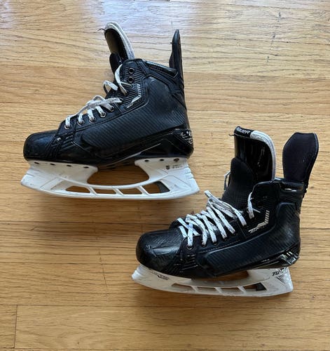 BAUER SUPREME MACH PRO STOCK SKATES size 8.5 EA (LA Kings Rasmus Kupari)