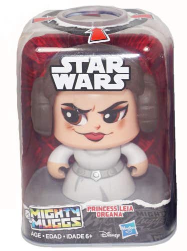 Leia Organa #4 Figure - Star Wars Mighty Muggs Hasbro 3.5" Toy 2019