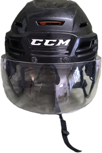Used Medium CCM Tacks 710 Helmet With Visor