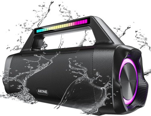 NEW Akone Portable Waterproof Bluetooth 80W Speaker