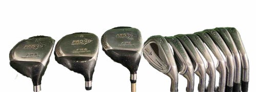 Dunlop Combo Golf Set Pro Series 1w,3w,5w,3-PW Regular Flex Good Grips Men's RH