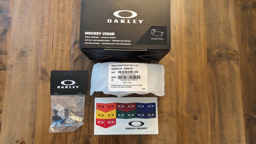 Oakley Pro Straight Small Visor New in Box Rare