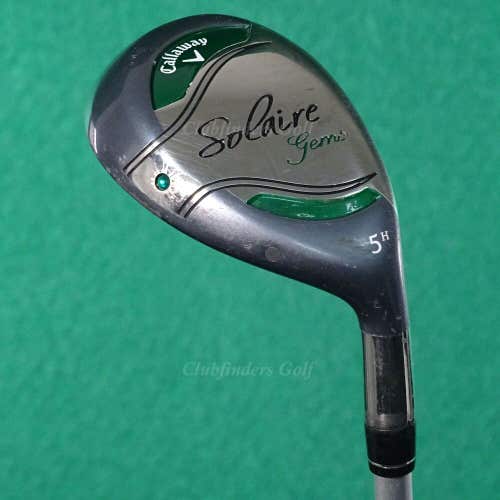 Lady Callaway Solaire Gems Hybrid 5 Iron Factory 45 Graphite Women's