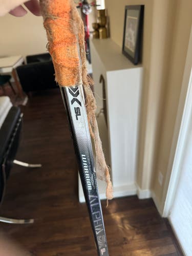 Used Right Handed  Warrior Sr Alpha DX SL Hockey Stick