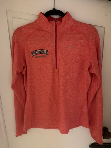 Nike Dri Fit Lafayette College Lacrosse Quarterzip