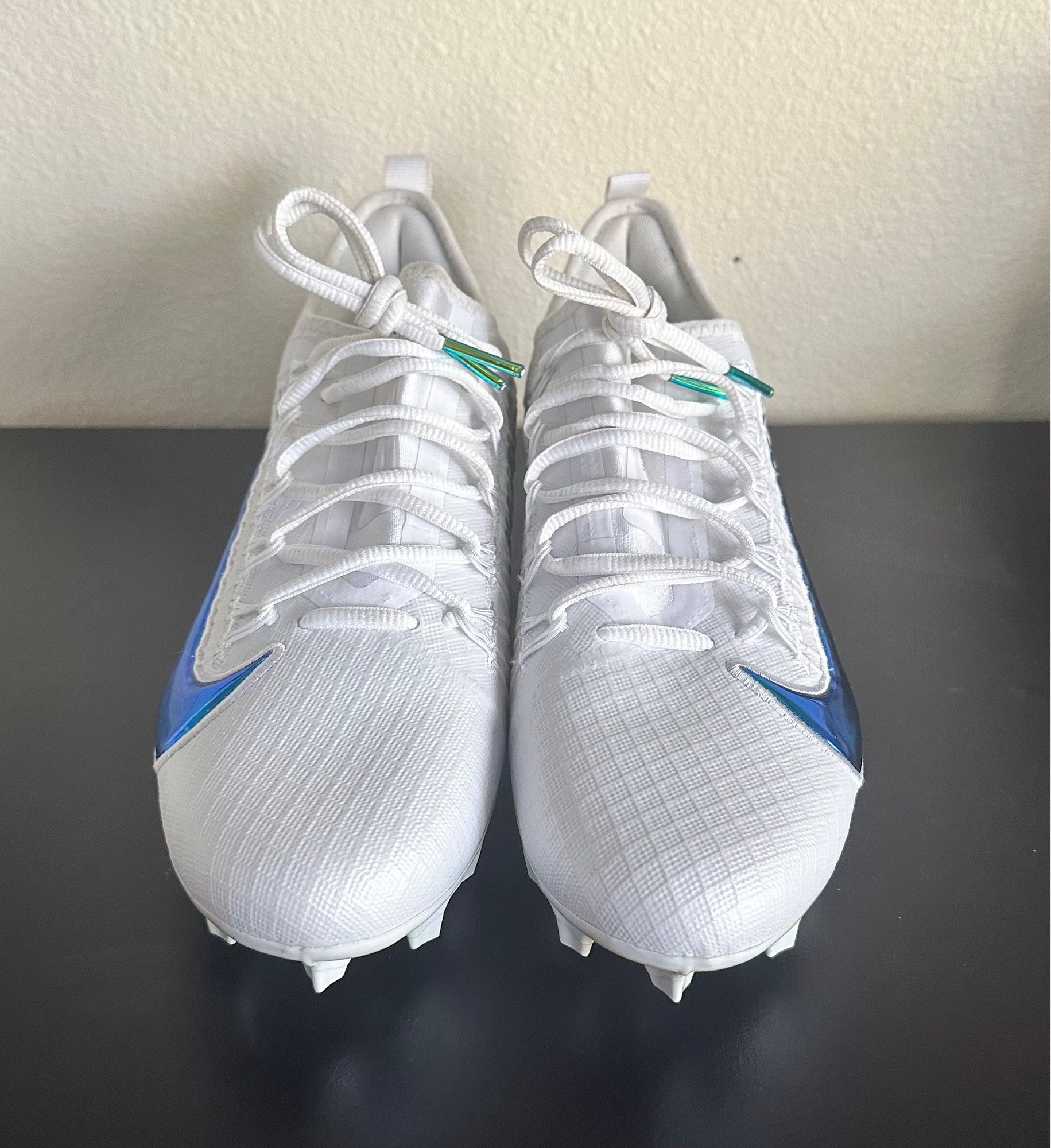 スパイク NIKE ALPHA HUARACHE 7 PRO Nike Alpha Huarache 7 Pro LAX Lacrosse Cleats White Men 7.5