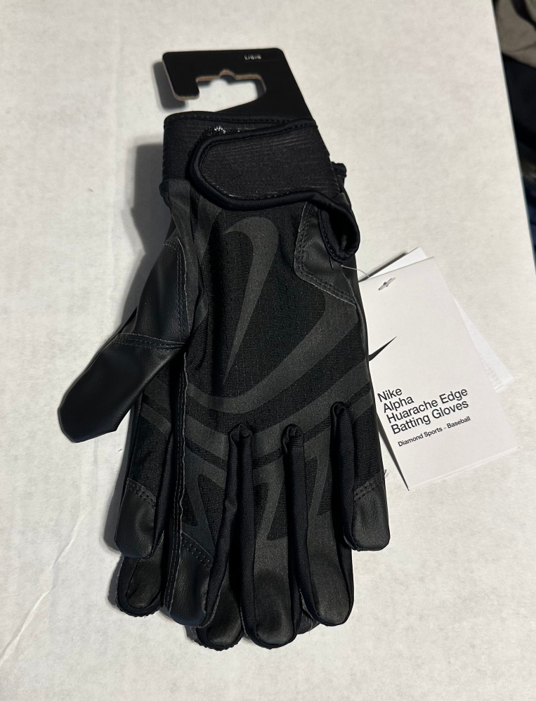 New Sz. L Nike Alpha Huarache Edge Batting Gloves