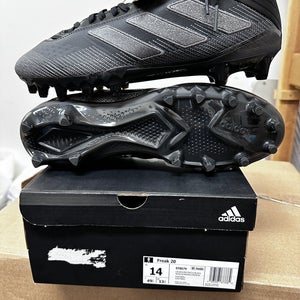 Black Men's Molded Cleats Adidas Cleats