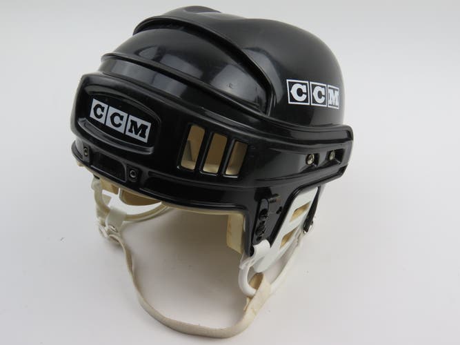 Vintage CCM HT2 Black Ice Hockey Helmet Senior Medium