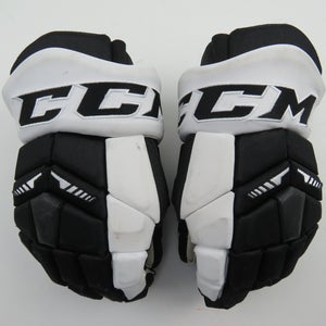 CCM HGTK Tacks NHL Pro Stock Hockey Player Gloves Senior Size 14" Black
