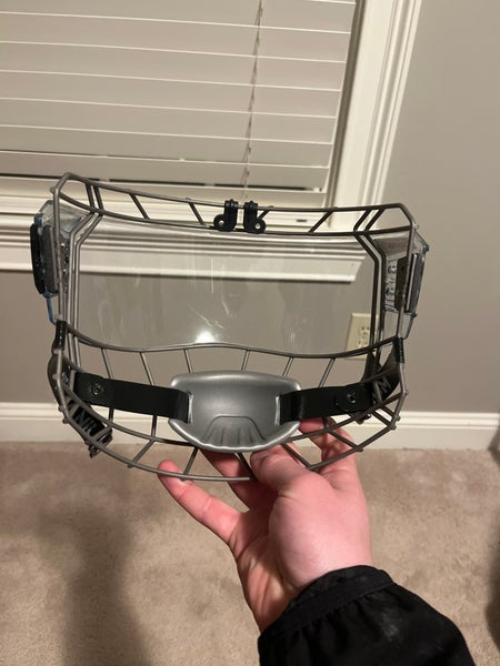 Hockey ninja Convex 17 Hybrid Cage And Tinted Visor