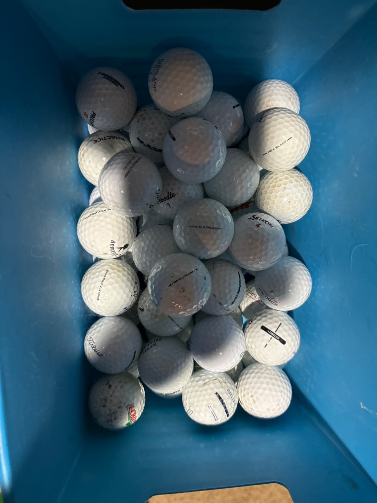 Used  50 Pack Assorted Balls
