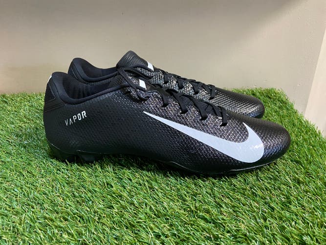 Nike Vapor Untouchable Speed 3 TD P Football Cleats Black Size 14 AO3034-011 NEW
