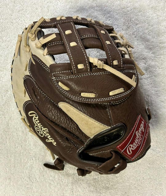 Used Rawlings Champion Ccmfp 32 1 2" Fastpitch Catcher's Mitt