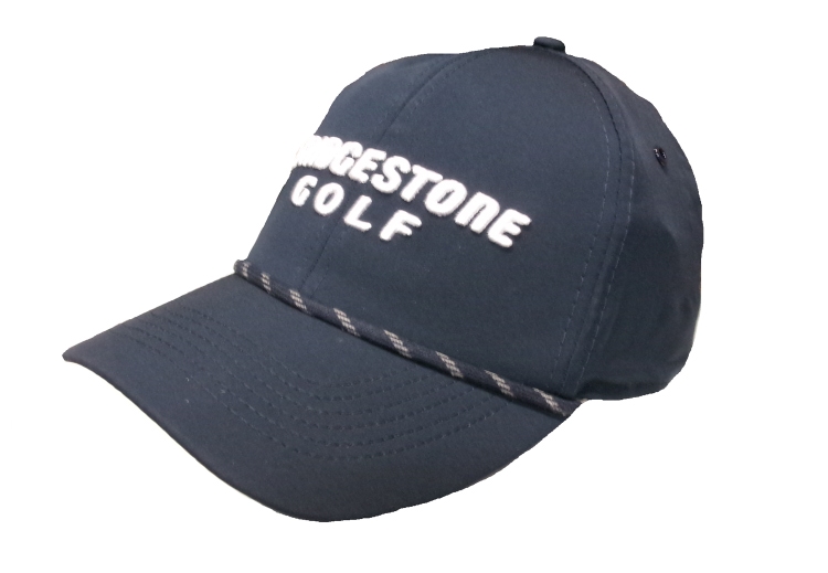 NEW Bridgestone Golf The Rope Navy Adjustable Snapback Golf Hat/Cap