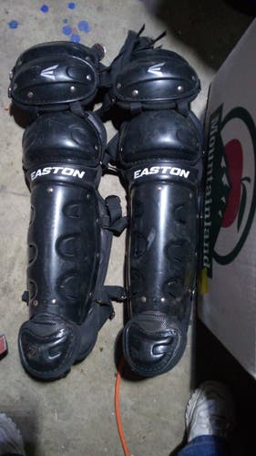 Used Easton Intermediate 14" Catcher's Leg Guard