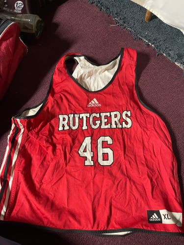 Rutgers Men’s Lacrosse Reversible Practice Pinnie - XL
