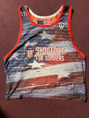 Shootout for Soldiers Mens Lacrosse Pinnie