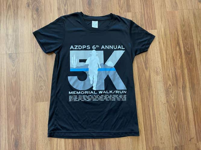 Arizona DPS 6th ANNUAL POLICE MEMORIAL WALK / RUN Running Size Medium Race Shirt