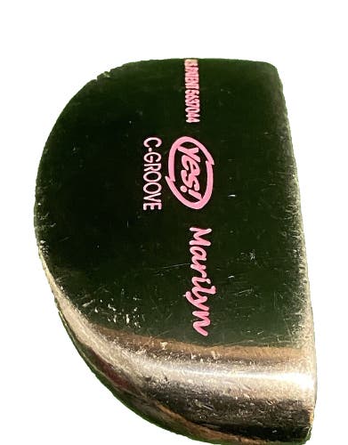 Yes! Golf Marilyn C-Groove Putter RH Steel 32.5 Inches Great Condition Nice Grip