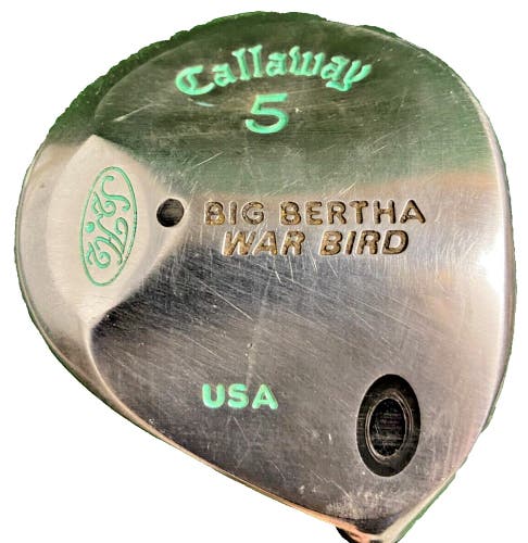 Callaway 5 Wood Big Bertha War Bird 19 Degrees RH Ladies Graphite With Headcover