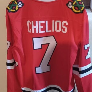 Chris Chelios Chicago Blackhawks Fanatics Men’s NHL Vintage Jersey M