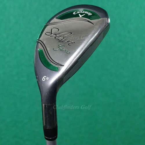 Lady Callaway Solaire Gems Hybrid 6 Iron Factory 45 Graphite Women's