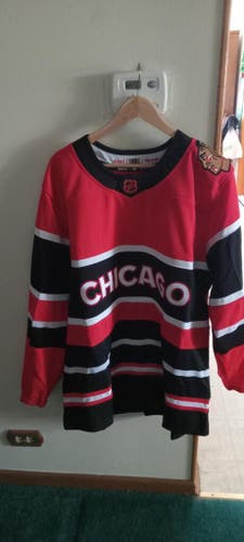 Chicago Blackhawks Adidas Men’s NHL Reverse Retro Jersey 54