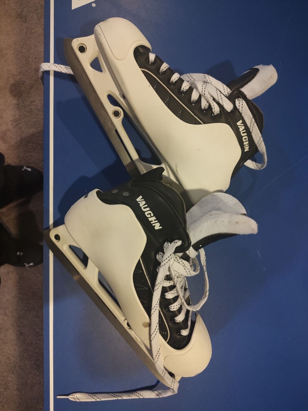 Used Vaughn  Pro Stock 9.5 Hockey Goalie Skates