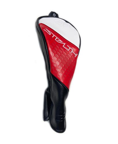 NEW TaylorMade Golf Stealth 2 Black/Red/White Hybrid/Rescue Headcover