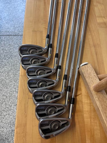 Men's Left Hand Regular Flex Steel Shaft G Iron Set
